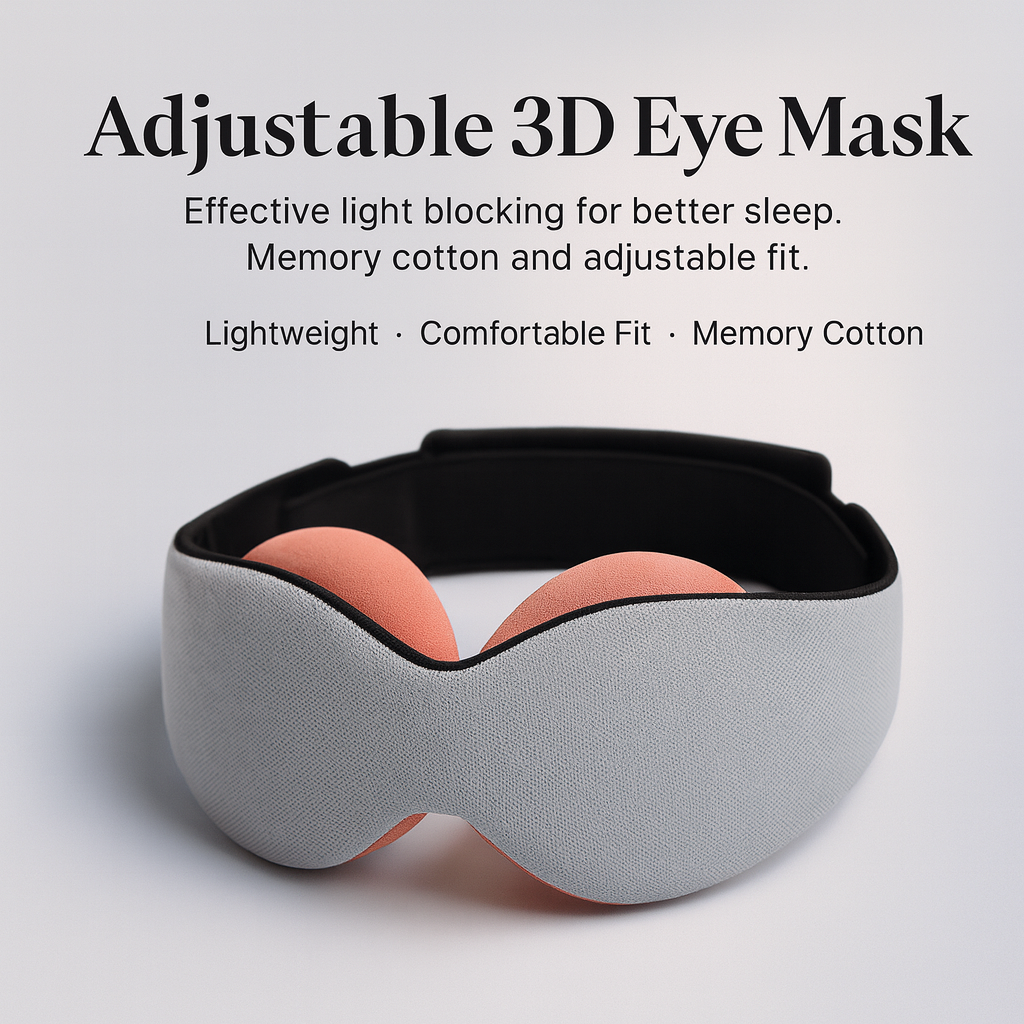 Adjustable 3D Eye Mask